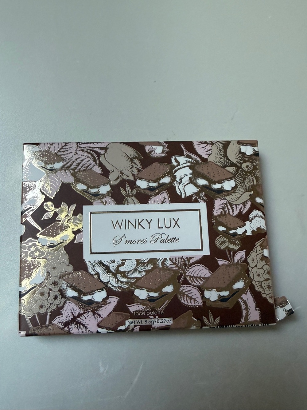 Winky Lux S'mores Palette - Brown & Cream Decorative Case